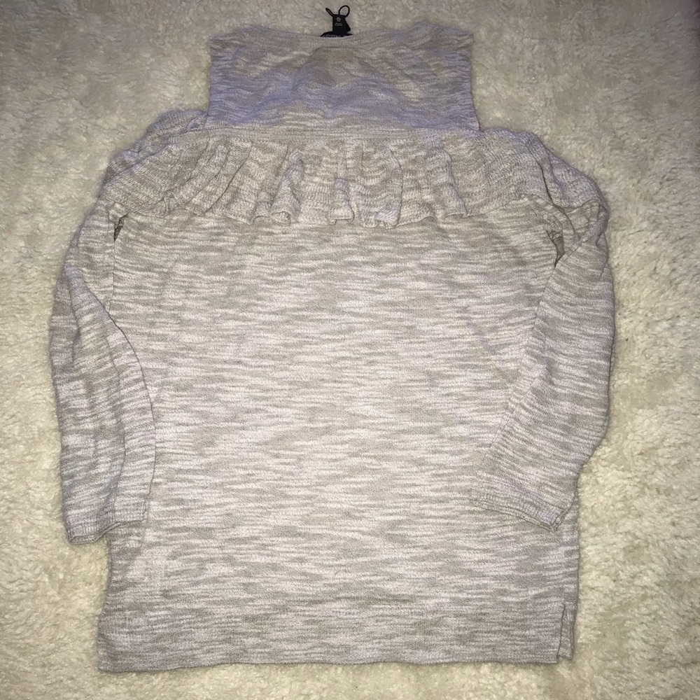 Express Cold Shoulder Sweater Xsmall NWOT - Picture 7 of 7